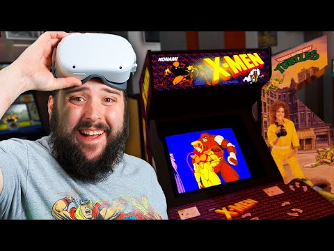 Enter the ARK-ADE: inside an 80s arcade game in VR