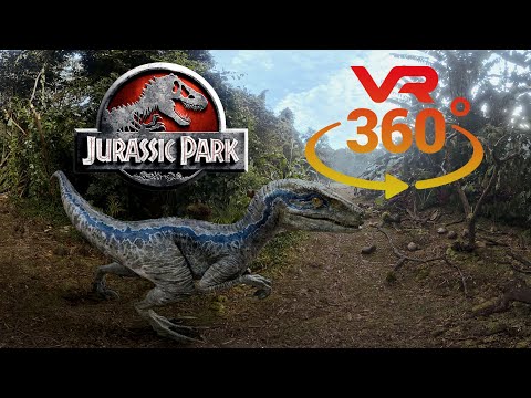 A VR game set in a fully functional original Jurassic Park!