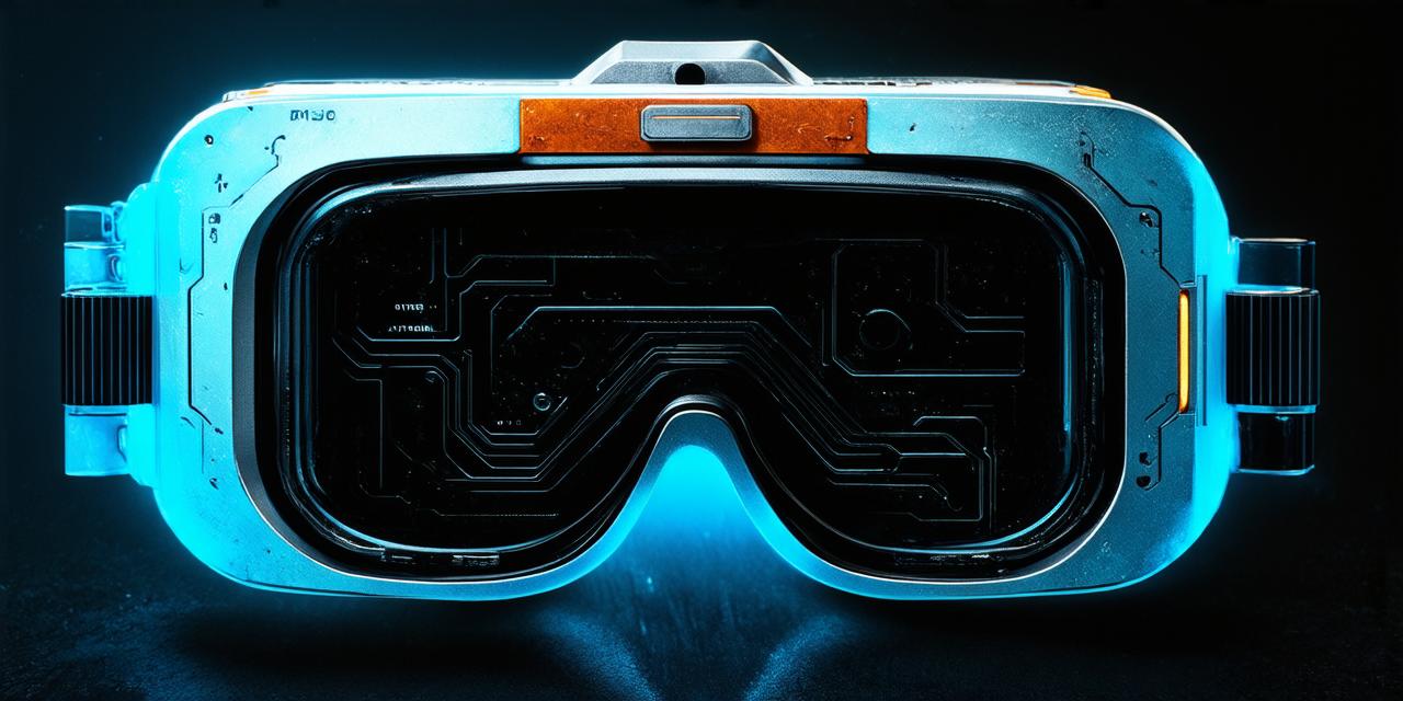 History of virtual reality goggles and their inventor.